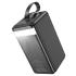 HOCO J123D Mobile Power Bank with 90,000mAh capacity 22.5W+PD20W, 3 × USB-A and Type-C Outputs, LED Digital Display of Power Level. Green indicator of PD / QC fast charging. Fully Compatible - Black